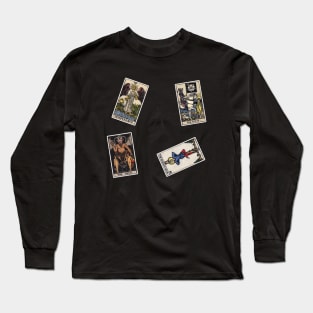 Tarot Sticker Set No. 4 Long Sleeve T-Shirt